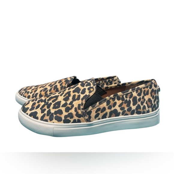 Steve Madden Women's Safary Slip-on Sneakers Leopard - Picture 2 of 6